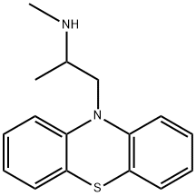 N-MONODESMETHYL PROMETHAZINE Structure