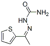 (1-thiophen-2-ylethylideneamino)urea Structure