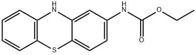 ETHYL PHENOTHIAZINE-2-CARBAMATE Struktur