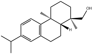 [1R-(1alpha,4abeta,10aalpha)]-1,2,3,4,4a,9,10,10a-octahydro-7-isopropyl-1,4a-dimethylphenanthren-1-methanol Struktur