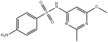 磺胺托嘧啶 结构式