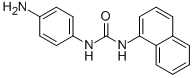 1-(4-AMINO-PHENYL)-3-NAPHTHALEN-1-YL-UREA 结构式