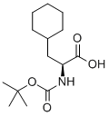 BOC-BETA-CYCLOHEXYL-ALA-OH Structure