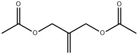 2-メチレン-1,3-プロパンジオールジアセタート 化学構造式