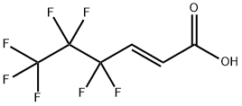 2H,3H-PERFLUOROHEX-2-ENOIC ACID 结构式