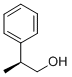 [S,(-)]-2-フェニル-1-プロパノール 化学構造式