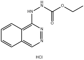 盐酸托屈嗪 结构式