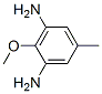 1,3-Benzenediamine,  2-methoxy-5-methyl- Struktur