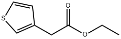 3-チオフェン酢酸エチル 化学構造式