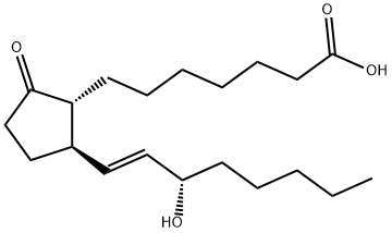 11-DEOXY PROSTAGLANDIN E1 Structure