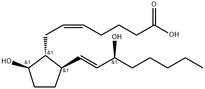 11-DEOXY PROSTAGLANDIN F2BETA Structure