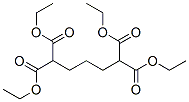 Pentane-1,1,5,5-tetracarboxylic acid tetraethyl ester Structure