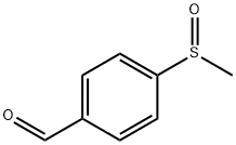 p-(methylsulphinyl)benzaldehyde Structure