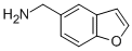 1-苯并呋喃-5-基甲基胺 结构式