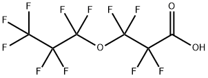 2,2,3,3-tetrafluoro-3-(heptafluoropropoxy)propionic acid 结构式