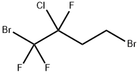 2-Chloro-1,4-dibromo-1,1,2-trifluorobutane Structure