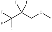 メチル2,2,3,3,3-ペンタフルオロプロピルエーテル 化学構造式