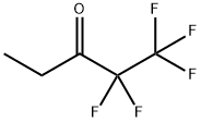 ペンタフルオロエチルエチルケトン 化学構造式