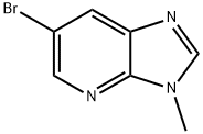 6-BROMO-3-METHYL-3H-IMIDAZO[4,5-B]PYRIDINE, 37805-78-0, 结构式