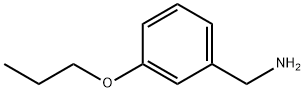 (3-プロポキシベンジル)アミン 化学構造式