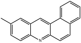 10-Methylbenz[a]acridine Struktur