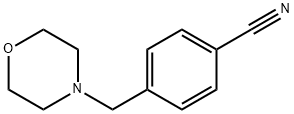 4-(MORPHOLINOMETHYL)BENZONITRILE Structure