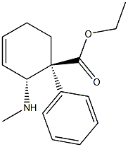 (+)-Nortilidine Struktur