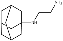 N-(1-金刚烷基)乙二胺,37818-93-2,结构式