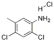 BenzenaMine, 2,4-dichloro-5-Methyl-, hydrochloride Struktur