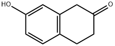 7-Hydroxy-2-tetralone Structure