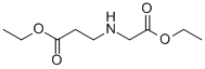 3-(エトキシカルボニルメチルアミノ)プロピオン酸エチル 化学構造式