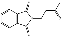 2-(3-oxobutyl)isoindoline-1,3-dione Structure