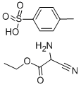 氨基氰基乙酸乙酯对甲苯磺酸盐 结构式