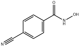 Benzamide, 4-cyano-N-hydroxy- (9CI) Struktur