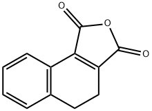 3,4-ジヒドロ-1,2-ナフタレンジカルボン酸無水物 化学構造式