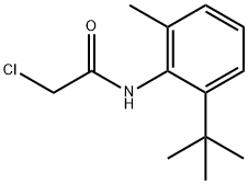 2-Chloro-N-(2-tert-butyl-6-methylphenyl)acetamide Struktur