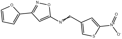 3-(2-Furanyl)-N-((5-nitro-3-thienyl)methylene)-5-isoxazolamine Struktur