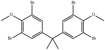1,1'-(1-メチルエチリデン)ビス(3,5-ジブロモ-4-メトキシベンゼン) 化学構造式