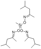 三(甲基异丁酮肟基)甲基硅烷 结构式