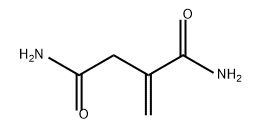 2-Methylenesuccinamide Struktur