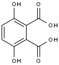 3,6-二羟基邻苯二甲酸, 3786-46-7, 结构式