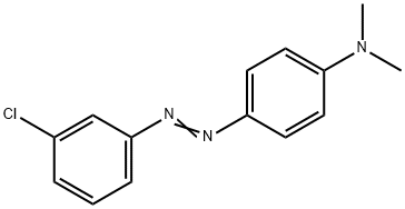 3'-クロロ-4-ジメチルアミノアゾベンゼン 化学構造式