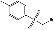 1-(bromomethylsulfonyl)-4-methyl-benzene Struktur