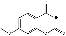 7-甲氧基-1,3-苯并恶嗪-2,4-二酮,37895-24-2,结构式