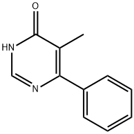 4-苯基-5-甲基-6-羟基嘧啶 结构式