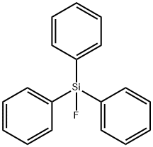 三苯甲基氟硅烷, 379-50-0, 结构式