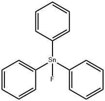 トリフェニルフルオロスタンナン 化学構造式