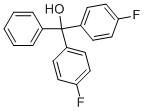BIS-(4-FLUORO-PHENYL)-PHENYL-METHANOL Struktur
