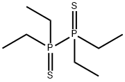 tetraethyldiphosphine disulphide  Struktur