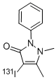 3791-63-7 1,2-Dihydro-4-(131I)iodo-1,5-dimethyl-2-phenyl-3H-pyrazol-3-one